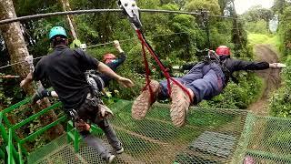 Canopy Tour 100% Aventura - Monteverde - Costa Rica - 1080p