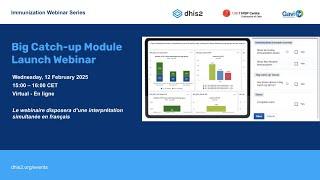 Webinar: Big Catch-up Module Launch