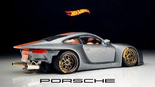 Porsche 911 GT3 RS Hotwheels custom