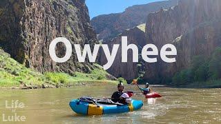 The Lower Owyhee River by Packraft