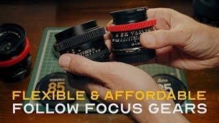 Flexible (and affordable) Follow Focus Gears