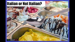 Guide to  Real Traditional Italian Gelato Flavors. Which are Not Italian?