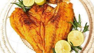 Sea Bass Fried Fish آموزش سرخ کردن ماهی ،ترد و خوشمزه ،ساده و راحت در کمترین زمان.