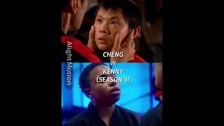 Cheng (TKK) vs Kenny (Season 5) #thekaratekid #kennypayne #cobrakai #wis #edit #shorts