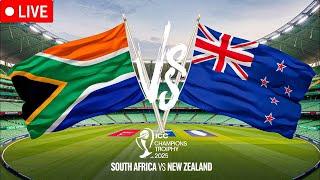 LIVE - South Africa Vs New Zealand  ICC Champions Trophy 2025  SA Vs NZ Match 2025 Live Streaming