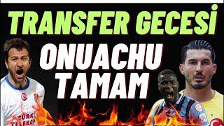 Remzi Giray Kaçar kanalı canlı yayında Transfer gecesi Onuachu Tamam #trabzonspor