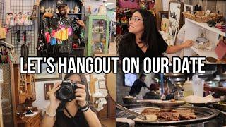 Anniversary Date | Antique Shop, First time at a Korean BBQ, GRWM + More