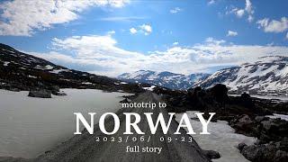 mototrip to Norway 2023 - full story