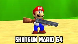 ⭐ Super Mario 64 - Shotgun Mario 64 (part 1)