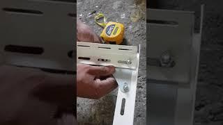 How to assemble slotted angle racks Part 1