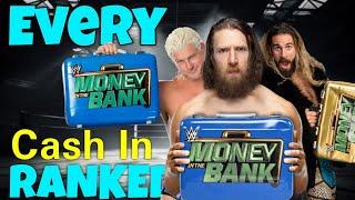 Every Men's Money In The Bank Cash In Ranked From WORST To FIRST