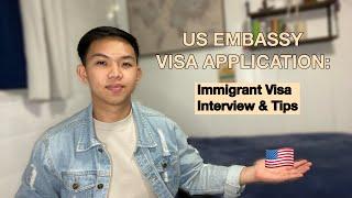 US Immigrant Visa Interview Experience and Tips 2023 | IR2 l Philippines