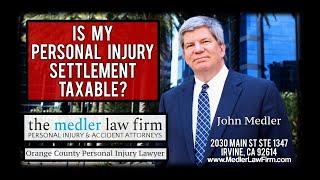 Is My Personal Injury Settlement Taxable?