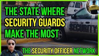 The State That Pays Security Guards the Best