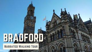 BRADFORD | 4K Narrated Walking Tour | Let's Walk 2022