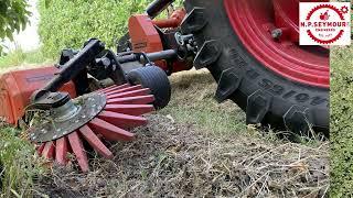 Perfect van Wamel's mechanical orchard weeder, the Terra Ranger.