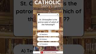 How Well Do You Know Catholic Saints? Take the Quiz! #CatholicSaints #SaintsQuiz #CatholicTrivia