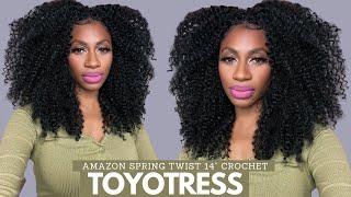 $23 Lazy Girl Versatile Crochet ft. Toyotress Passion Twist 14"