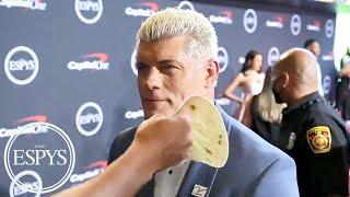 Cody Rhodes and Gary Striewski take on the tortilla challenge  | 2022 ESPY Awards