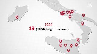 Videoinfografica "I progetti Webuild al Sud"