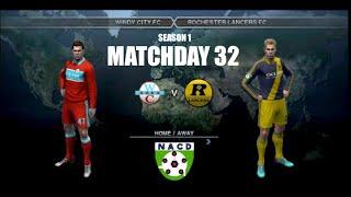 NACD Season 1 MD32 - Windy City FC (6th / 54 points) vs Rochester Lancers FC (5th / 55 points)