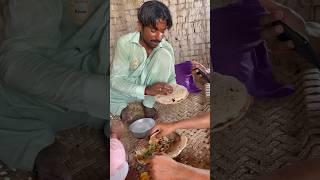 Desert Village Lifestyle | Desert people making roti #morningroutine #viral #shorts