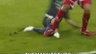 Axel Witsel  "Horror-Tackle" on Marcin Wasilewski HD