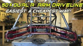 How to build a crosskart/buggy part 3: DRIVELINE!