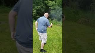 Blowing off steam with my Glock 30, 13round mags