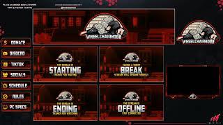 Phsgraphics; Full animated stream package for #streamers