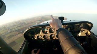 Adapting Plans mid-Flight due to Weather Risks: Cold Front Ice Pellets | Cessna 172-R Skyhawk