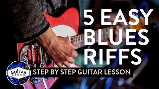 Learn 5 Insanely Cool Blues Riffs - You Won't Believe What You Can Do!