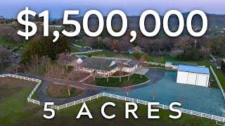 $1,500,000 EQUESTRIAN ESTATE | 5 ACRES | EL DORADO HILLS