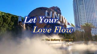 LET YOUR LOVE FLOW - (Karaoke Version) - in the style of The Bellamy Brothers