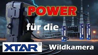 XTAR Akkus Leistung für die Wildkamera mit @XTAR 1,5V Akkus