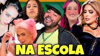 EMILLY VICK, HYTALO SANTOS, XAMUEL, NINA BAIOCCHI, TRIZ E MANU BAHTIDÃO NA ESCOLA!