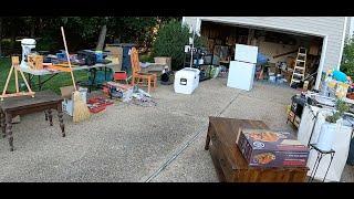 Yard sales & local thrifting!!  Got some nice items for the eBay store!  Check out what I got!!