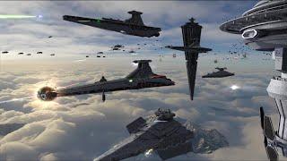 Epic Cinematic Space Battle - STAR WARS EMPIRE AT WAR REMAKE - NPC Wars 35