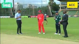 Zimbabwe vs Ireland 3rd odi full highlights #ACC bobby king
