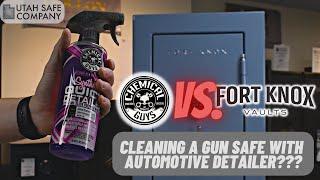 How to clean your safe!