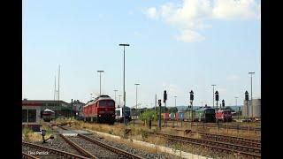 Bahnalltag in Marktredwitz am 23.07.2021 - Alex und die Umleiter