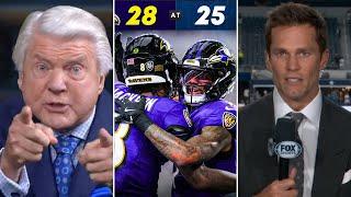 "Dallas are the stink !" - Jimmy Johnson & Tom Brady reacts Jackson, Ravens beat Dak, Cowboys 28-25