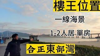 二手推介 | 合正東部灣 一號樓樓王位置 46平一居室 業主实收31萬 樓下沙灘 遊艇碼頭