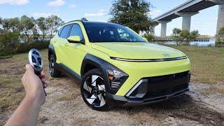 2024 Hyundai Kona Limited: Start Up, Test Drive, Walkaround, POV and Review