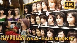 International HAIR market in Guangzhou, China | 4K HDR | Faizee Vlogs