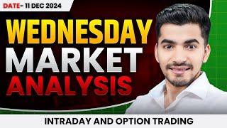 Market Analysis 11 Dec: Intraday & Option Trading Insights for Wednesday