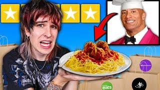 Trying Celebrity's Online Restaurants