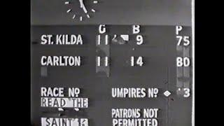 Last quarter Round 5 1967 - St Kilda vs Carlton