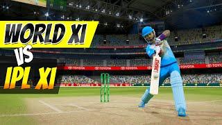 IPL XI Vs WORLD XI | Cricket 24