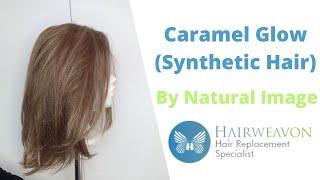 Colour Caramel Glow Synthetic Hair by Natural Image | Shown on Intimate Wig